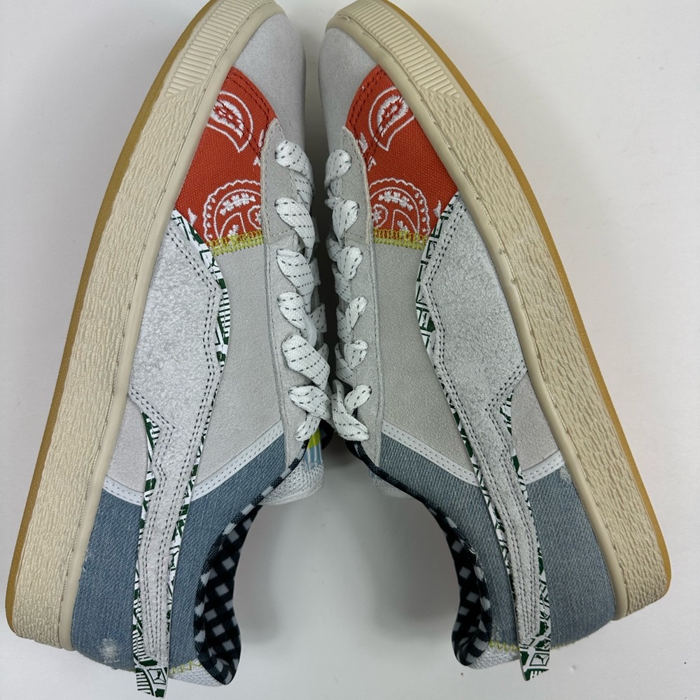 Men’s Puma Suede Backpack Spring Clean Sneakers 391609-01 Size US 11 - Picture 4 of 9